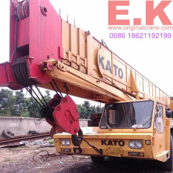 80ton Japanese KATO mobile crane truck crane boom crane jib crane  truck-mounted crane, KATO Crane, (NK800E)