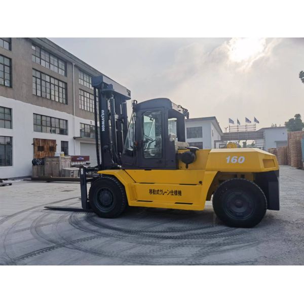 Высококачественный Komatsu FD160 с дизельным двигателем и 1150 мм длиной вилки