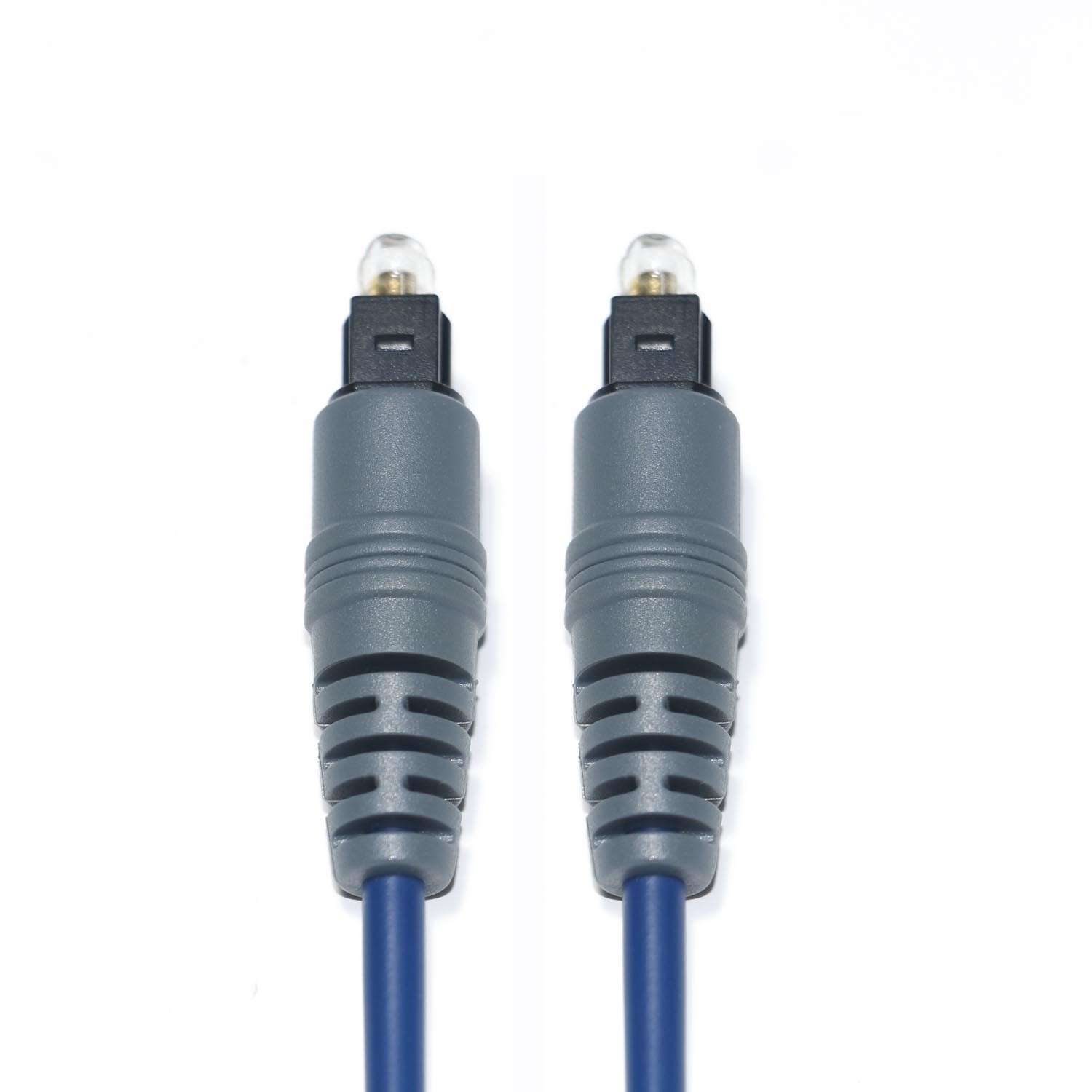 Toslink аудио оптоволоконный кабель синий Spdif пластиковый квадратный Soket 1,0 мм PMMA 1 м 2 м для ТВ CD-плеер