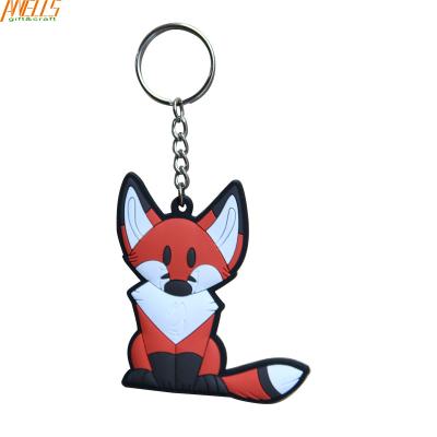 Decorative Custom PVC Keychain Promotional  PVC Rubber Keychain