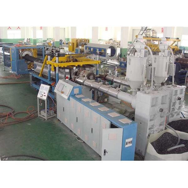 High Speed Dwc Pipe Extrusion Line 135kw ID100mm To ID300mm