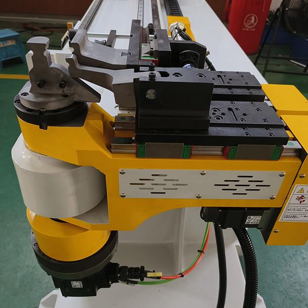Electric 4 Inch Mandrel Pipe Bending Machine For Exhaust CNC Pipe Tube Bending Machine
