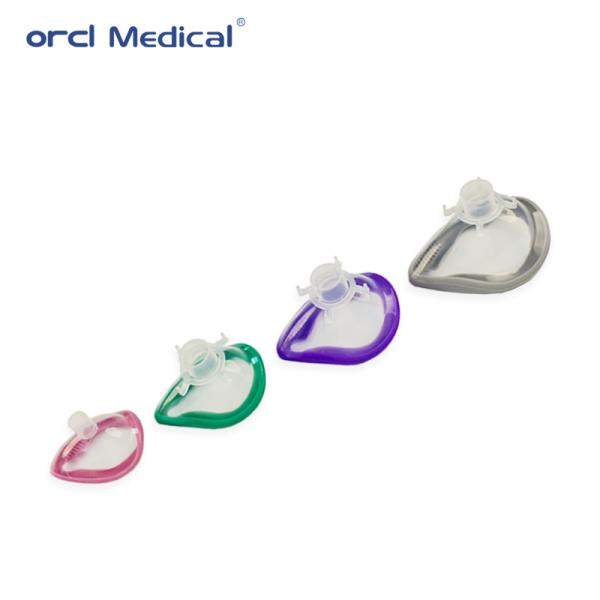 Mascarilla de anestesia estéril desechable de suministro de fábrica para uso hospitalario Mascarilla de anestesia fácil con diseño de ajuste rápido