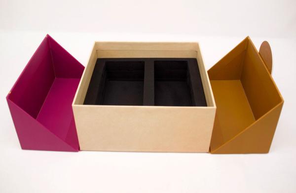 Rigid Double Door Cosmetic Gift Packing Box Set For Women'S Exquisite Cosmetics