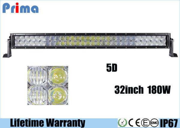 Double Row 5D 32 Inch CREE LED Car Light Bar For 4x4 Jeep 180W Super Bright