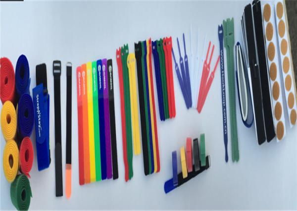 100%nylon 1/2 Wide Hook And Loop Cable Ties SGS