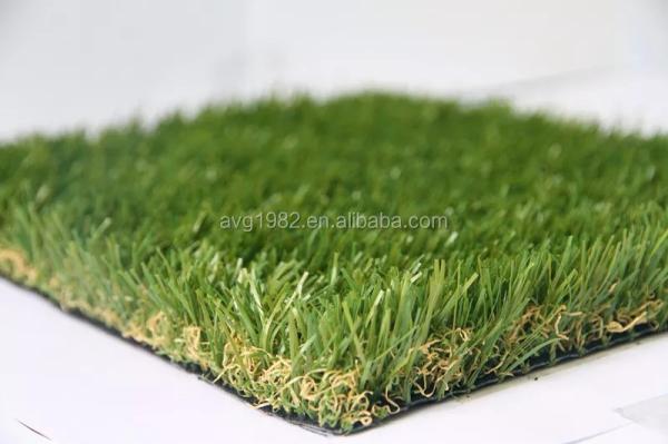Soft Feeling Monofil PE and Curled PP Artificial Grass for Garden Landscaping most economical landscaping grass