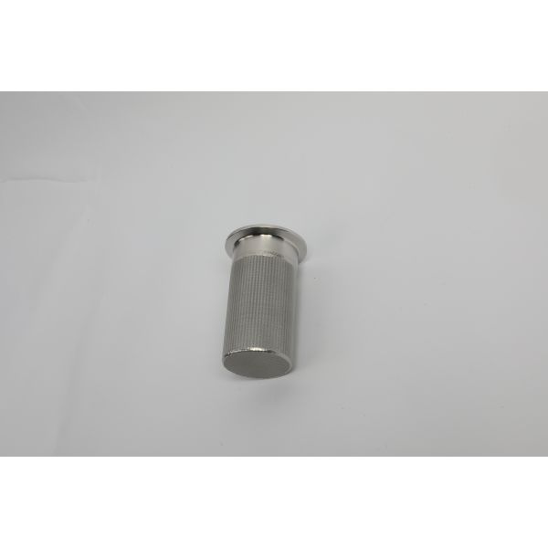 Resistant To Abrasive Particles Sintered Filter Candle Easy Filter Replacement