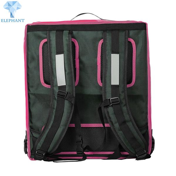 Non Woven Hot Cold Insulated Food Delivery Bags BPA Free Multi Layer