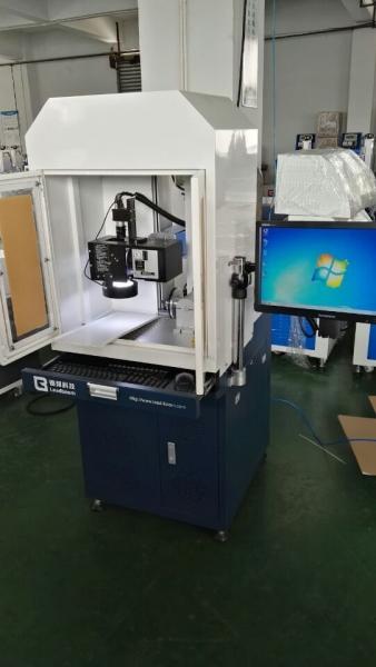 LB-MF30 CCD Fiber Laser Marking Machine High Speed Galvanometer Scanning System