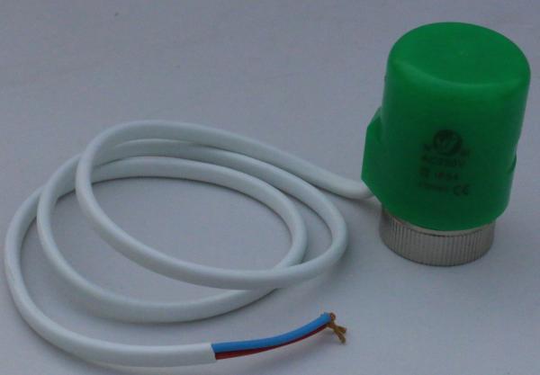 Normally Closed Electric Valve Thermal Actuator , Manifold Actuator Floor Heating