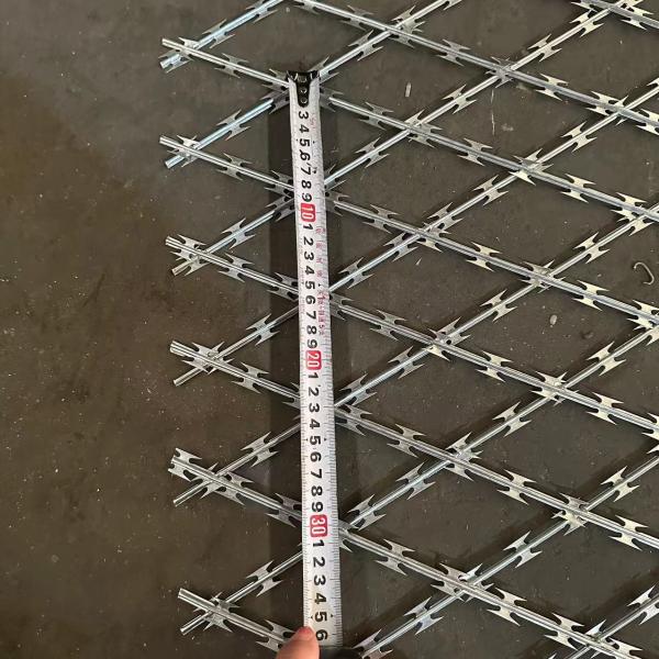 75 × 150mm High Security Welded Razor Mesh Fence