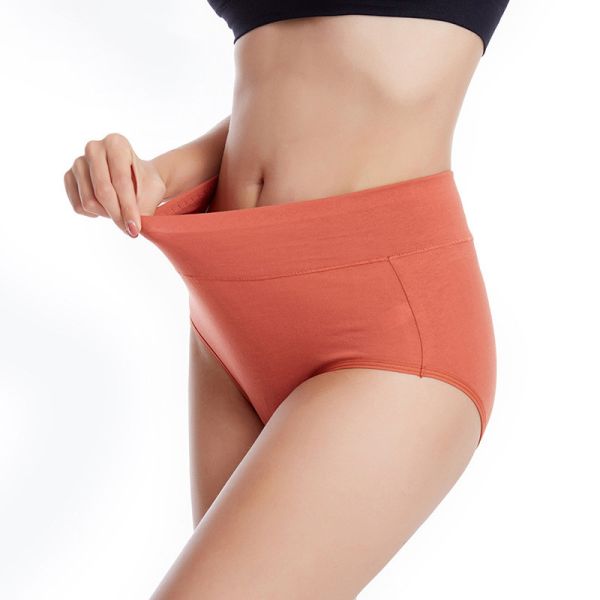 Solid Women Cotton Panties , Lingery cotton seamless hipster panties