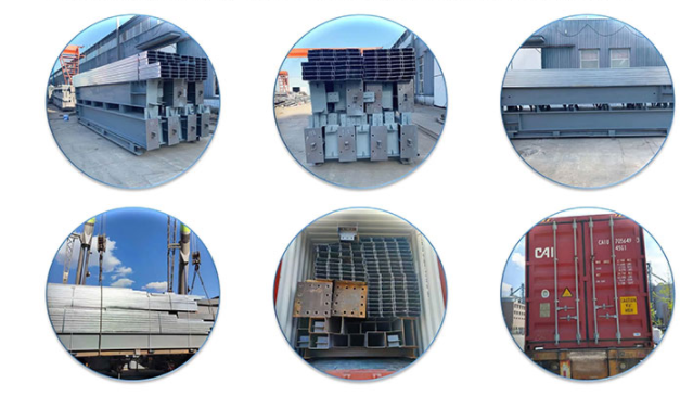 Алюминиевое окно цвет Стальная структура Металлический ангар Здание для готовых мастерских склад