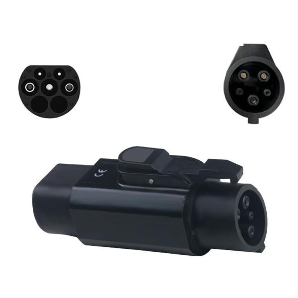 Type2 To J1772 EV Charging Adapter Male Type1 To Female Type 2 Electric Vehicle Charger Connector