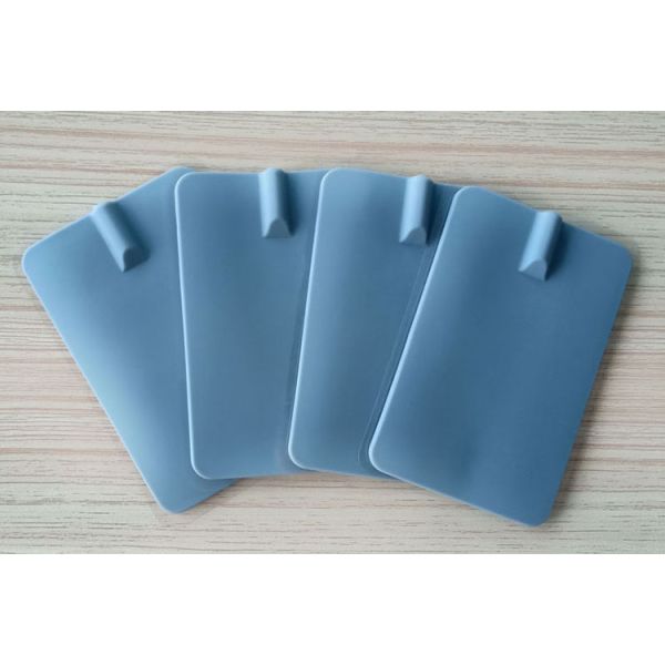 Production Plant Supply 7x11cm tens ems self-adhesive cmconductive Silicone rubber electrode