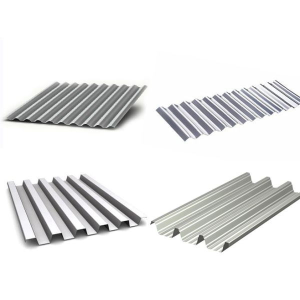 Professional Corrugated Aluminum Panels , Mill Finish Aluminum Metal Roofing
