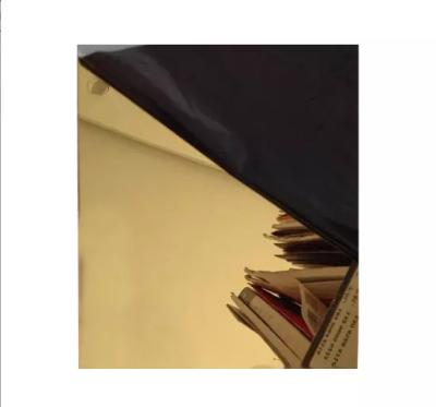 ISO9001 Gold PVD Color Stainless Steel Sheet For Building Decoration