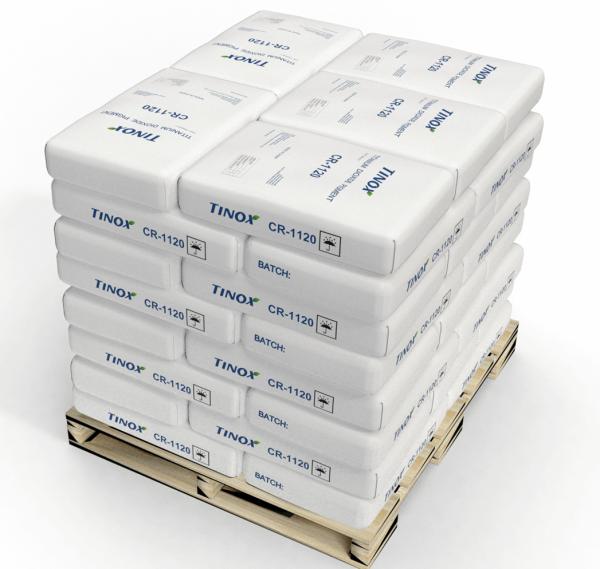 TINOX CR-1120 Rutilo pigmento de dióxido de titanio 25kg Bolsa