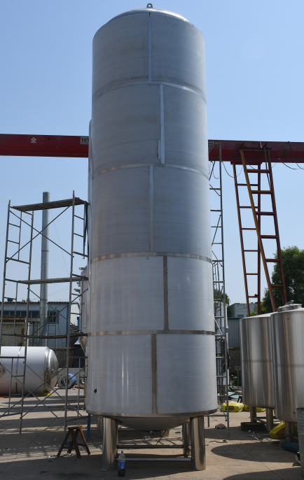 Танк пива однослойного хранения ликера качества еды яркий