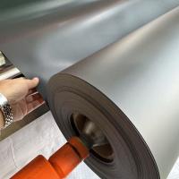 Black PVC Waterproof Membranes 1.2mm 1.5mm 1.8mm 2.0mm For Engineering