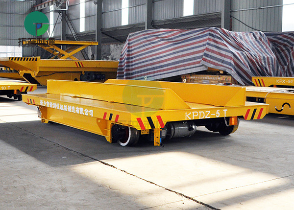 10t  capacity electric rubber wheel transfer cart for Malaysia coil handling