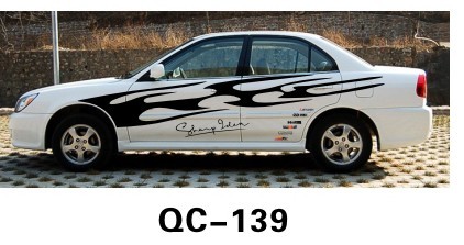 Water Proof Personalised Custom Car Body Sticker QC-139G