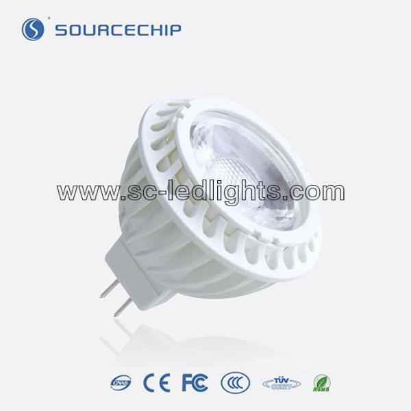 5w mr16 led spot light plastic and aluminum led lamp factory