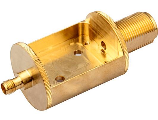china custom machined precision cnc machining Brass Valve parts manufacturer