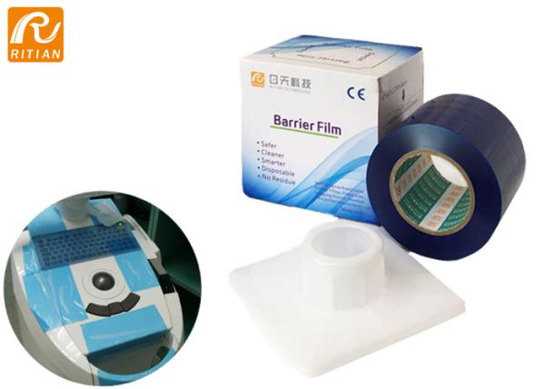 No Residue Stable Perforated Design Dental Barrier Film 1200 Sheets For Medical Care
