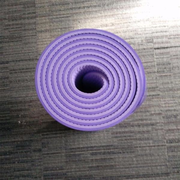 Outdoor Indoor Rubber Sports Flooring , TPE Yoga Sport Mat OEM Service