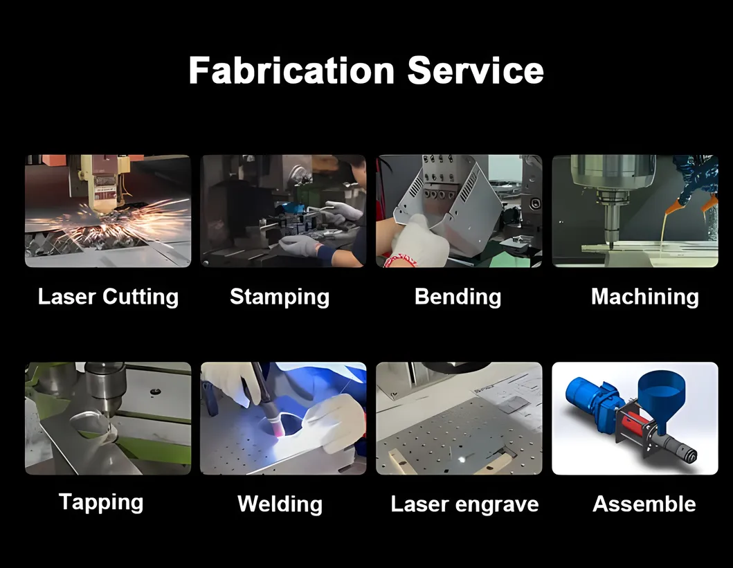 Ventilated CNC Sheet Metal Fabrication Customized Energy Storage Enclosure For Power Systems