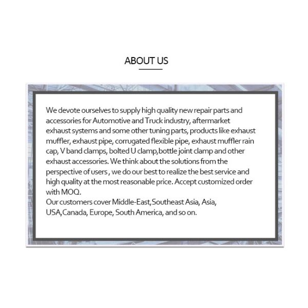 Сварка дальше устанавливает 2,5 шумоглушитель подачи автомобиля дюйма SS304 ядровый