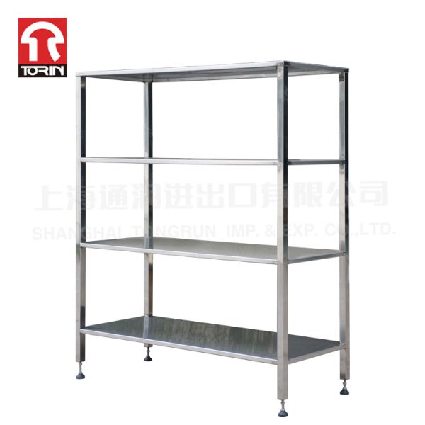 Torin DZ27 Double Stainless Steel Trolley Portable Dining Car Handcar  Tindustrial Rolling Cart