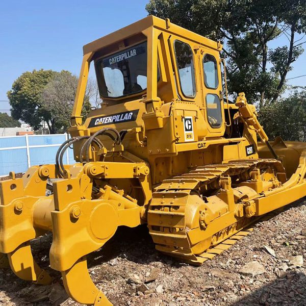 Original Used CAT D7G Bulldozer 150kw Rated Power 4.2m3 Blade Capacity