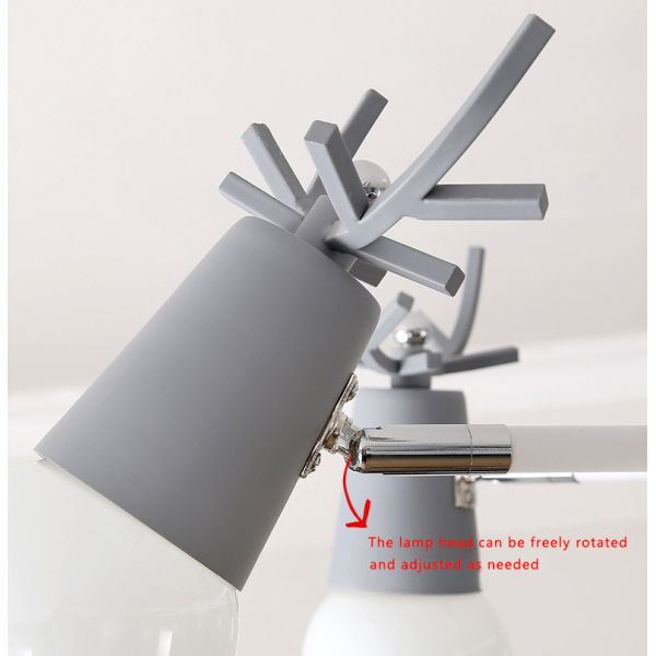 Decoración casera de cristal llevado de la bola de la burbuja de la lámpara minimalista moderna de la esfera