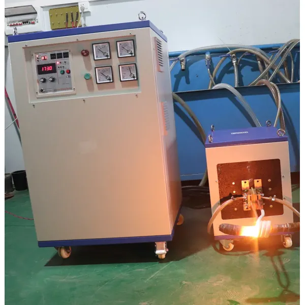 120KW IGBT Induction Heating Machine with Water Cooling System and Variable Transformer Ratios