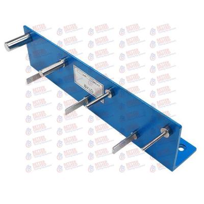 O verificador da flexibilidade do filme da pintura pinta o equipamento de testes