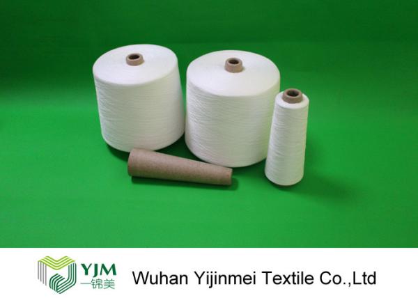 30S 30/2 Knitting / Sewing Spun Polyester Yarn PP Bag Packing