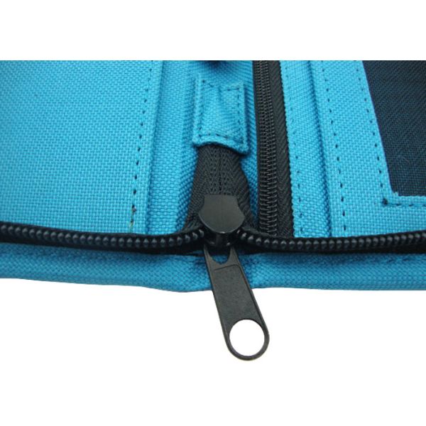 Durable Family Passport Holder Organizer , Waterproof Accessories Travel Bag Blue Color