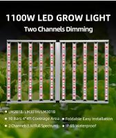 1100W Vertical LED Grow Light UV IR Pour le jardinage intérieur 5 ans de garantie