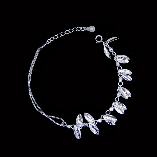 Браслет шарма перекрестной формы стерлинговый/толщиной серебрит браслет для европейца