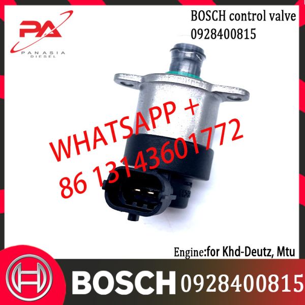BOSCH Счетный соленоидный клапан 0928400815 применимый к Khd-Deutz, Mtu