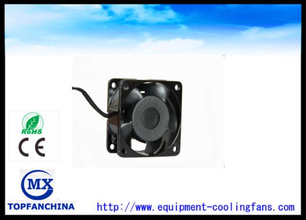 Dustproof Equipment Cooling Fans Metal Frame , 6030 120v Ac Brushless Fan 60 X 60 X 30 Mm