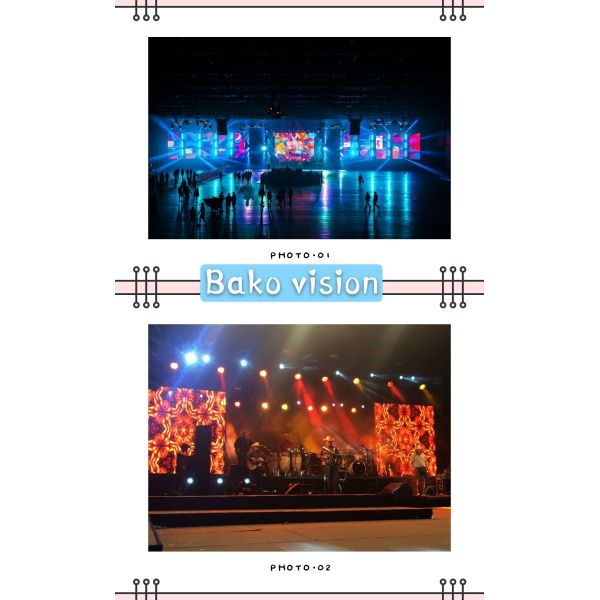 Front IP40 Rear IP21 Outdoor Rental LED Display For Stage Events