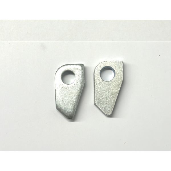 Hinge lugs for containers storage cabinets and industrial doors