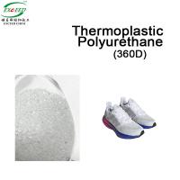 El poliéster termoplástico del poliuretano del zapato basó dureza de TPU 60 360D apuntalados