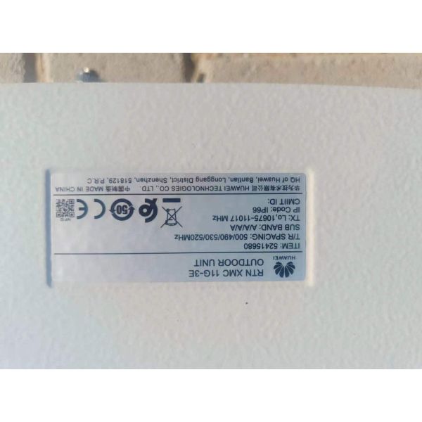 11G Wireless Microwave Communication ODU RTN XMC 11G-3E S-Vlan ID 100 for Hilly Lakes