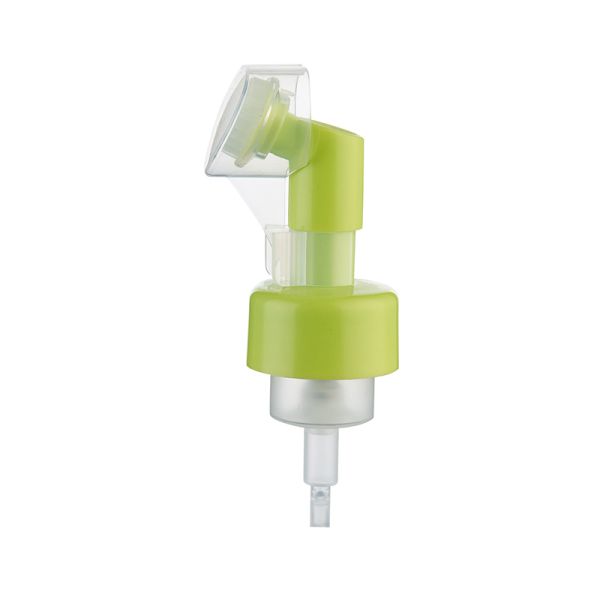 42mm Mousse Foam Pump Dispenser Facial Soap Plastic Silicone Brush Pump Spray Bottle PP Plastic Cleanser