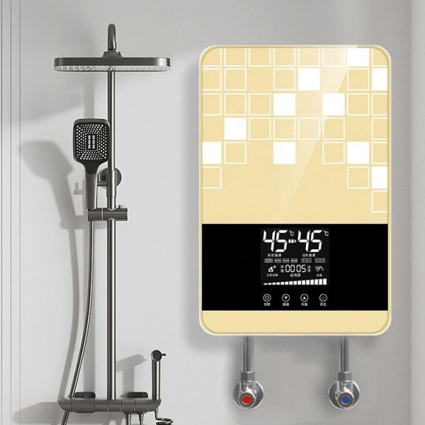 8000W Heating Instant Hot Water Heater Stainless Steel Wall Mounted